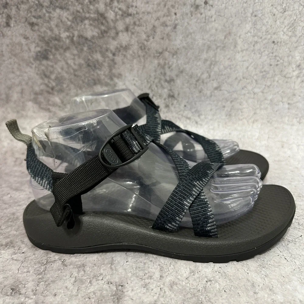 Chaco Z/1 EcoTread Sandals Kids Size 6 Amp Navy Blue Strappy Outdoor J180271
